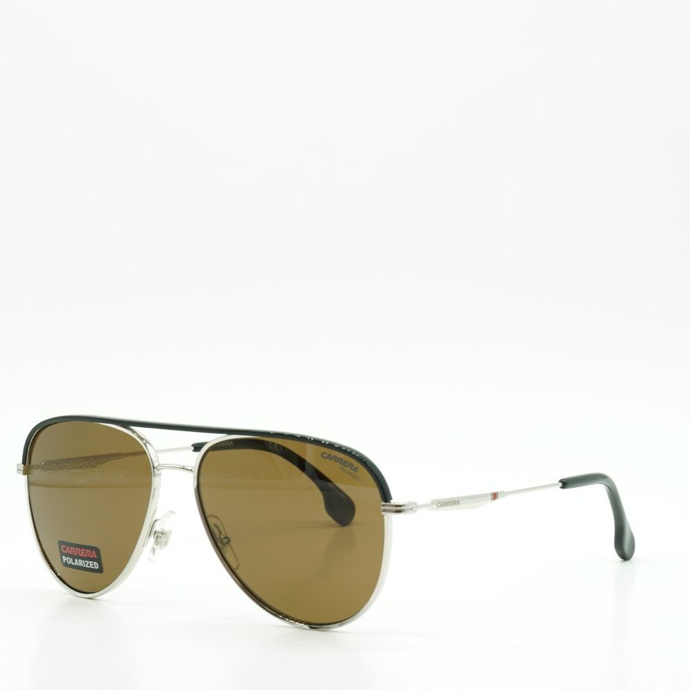 💯 NEW CARRERA 209/S 84JSP PALLADIUM BLACK POLARIZED SUNGLASSES - Picture 1 of 9